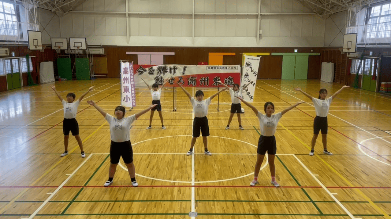 (写真)銀賞：三郷市立高州東小学校今輝七隊