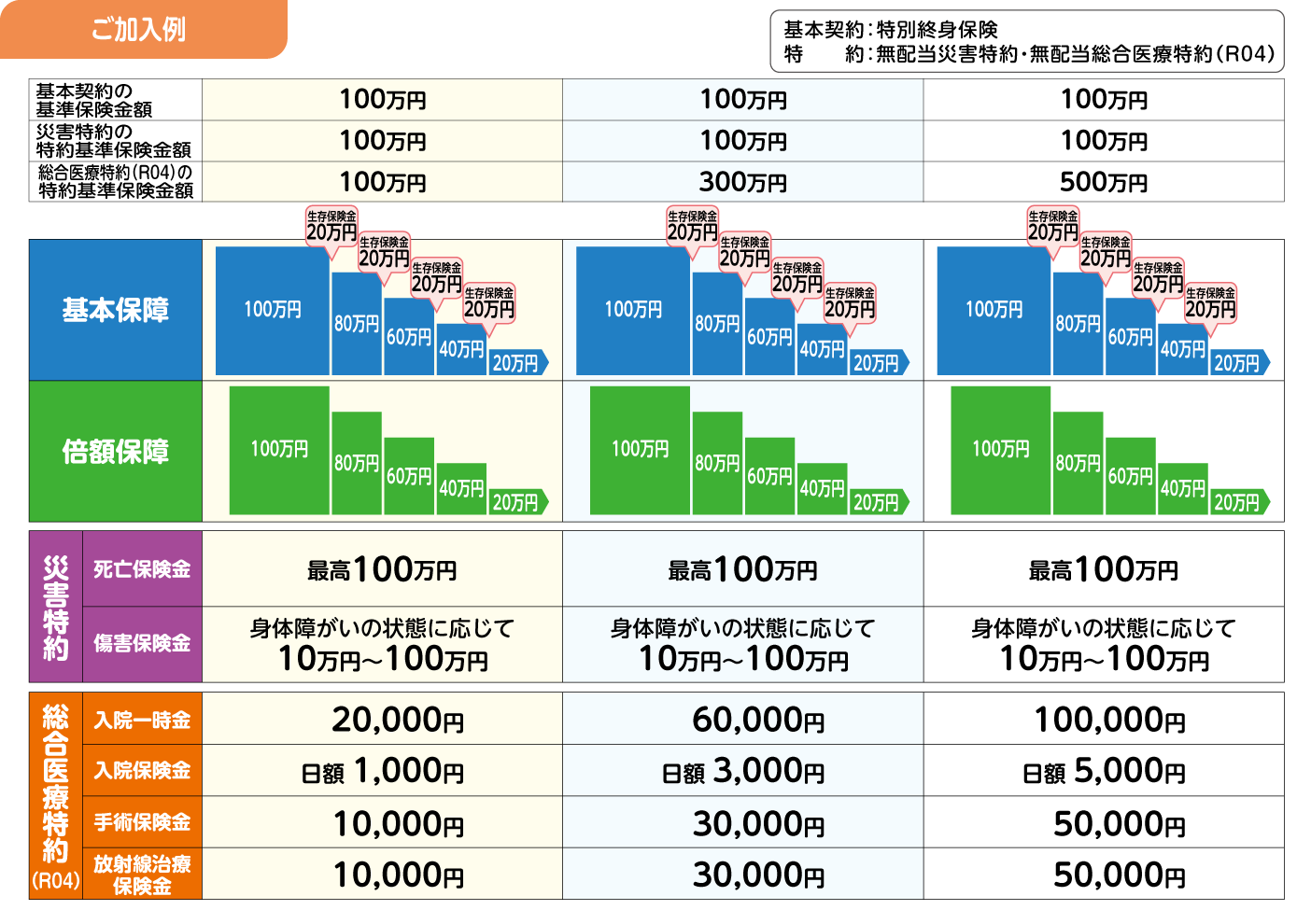 ご加入例